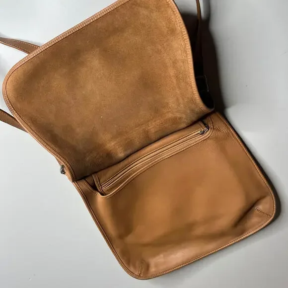 Coach Tan Leather Shoulder Bag - Picture 11 of 11